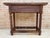 20th Century Catalan Spanish Carved Wood Console Table For Sale - Image 11 of 11