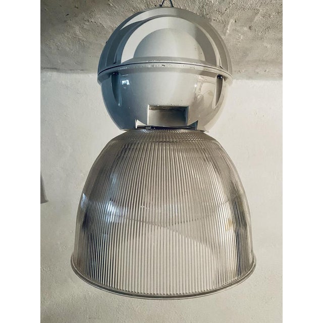 Industrial Lamp in Glass and Metal by Holophane, 1980s For Sale - Image 18 of 18