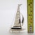 Vintage Italian Handmade Genuine Silver Sailing Ship Figurine Miniature, 1980s For Sale - Image 11 of 12