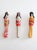 Mid-Century Japanese Folk Art Kimono Dolls Set of 3 For Sale - Image 4 of 16