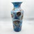 Blue Handmade Ceramic Grand Column Vase (50cm) Embossed Aegean Aquarium & Coral Reef Floor Vase For Sale - Image 8 of 10