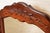 Late 20th Century Thomasville French Provincial Carved Cherry Wood Dresser Top Vanity Swing Mirror For Sale - Image 5 of 14