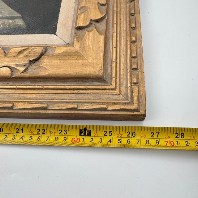Vintage Dutch Floral Still Life Oil Painting on Board For Sale - Image 10 of 11