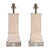 Mid 20th Century Mid 20th Century Mid Century Modern Italian Carved Pine Pilaster Table Lamps on Lucite Bases - a Pair For Sale - Image 5 of 12
