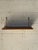 Mid-Century Modern Vintage Teak Floating Wall Shelf With Brass-Tone Metal Brackets – Mid-Century Modern Scandinavian Wall-Mounted Shelf For Sale - Image 3 of 10