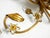 Gold Italian Gold Plated Floral Regency Murano Glass Sconces, 1980s, Set of 2 For Sale - Image 8 of 18