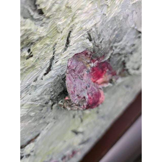 Vin Sculptras, Wounded Faces, 2016, Oil on Canvases, Framed, Set of 2 For Sale - Image 7 of 18