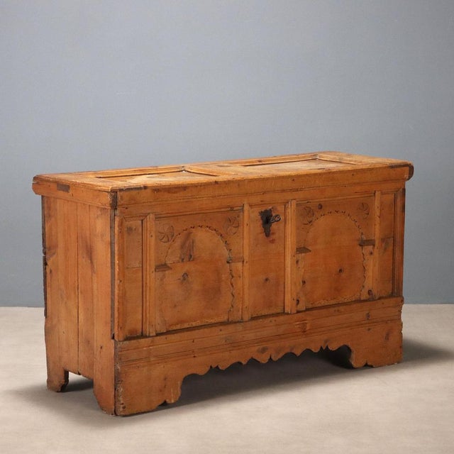 Antique Chest in Fir, 1700s For Sale - Image 14 of 14