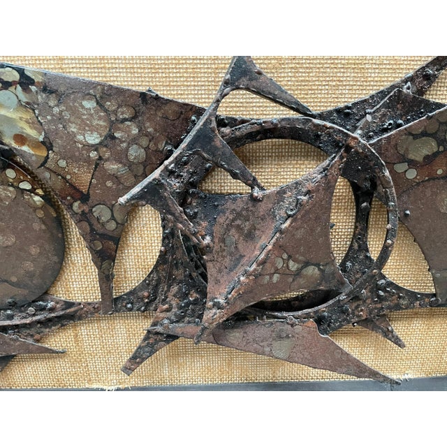 1970s Brutalist Wall Art, 1970s For Sale - Image 5 of 7
