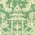 Vintage Boho Brunschwig & Fils Lhasa Hand Printed Double Roll Wallpaper For Sale - Image 11 of 14