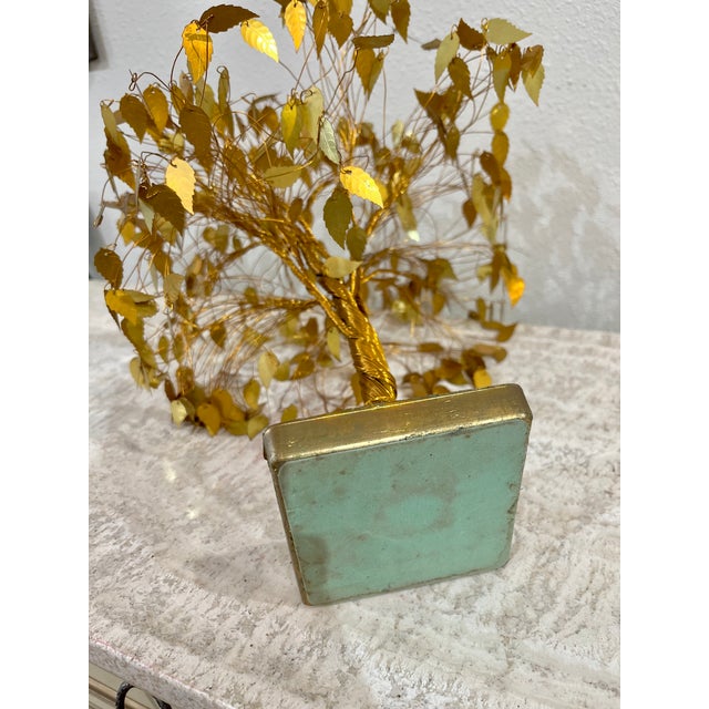 1970’s Vintage Hollywood Regency Style Gold Leaf Dream Tree Chairish