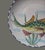 Late 20th Century Vintage Coastal Vietri Italy Hand Painted Fish Large Platter 15'' Diameter For Sale - Image 5 of 11