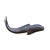 Wood 1970s Hand Carved Ironwood Whale or Dolphin Marine Animal Large 18” For Sale - Image 7 of 13