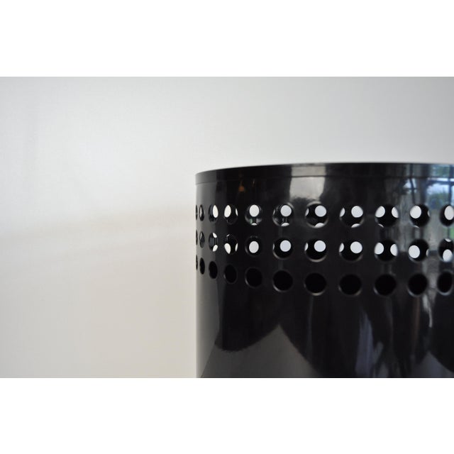 1980s Black RM Wastebasket by Richard Müller, Denmark, 1970s For Sale - Image 5 of 9