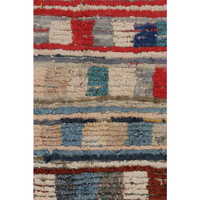 1950s Azilal Moroccan Rug With Polychromatic Patterns by Rug & Kilim For Sale In New York - Image 6 of 7