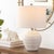 Safavieh Safavieh Lenon Ceramic Table Lamp - White For Sale - Image 4 of 7