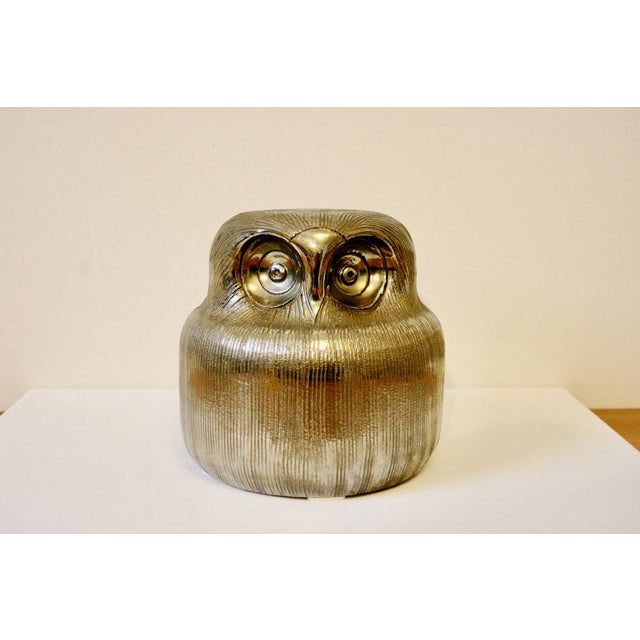 Ceramic Owl by Aldo Londi for Bitossi, Italy, 1970s For Sale - Image 9 of 9