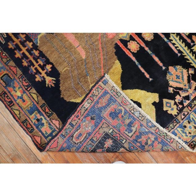 A mid-20th century Persian Kurd rug depicting a Colonel Mohammad Taqi-Khan Pessian (1892-3 October 1921), also spelled as...