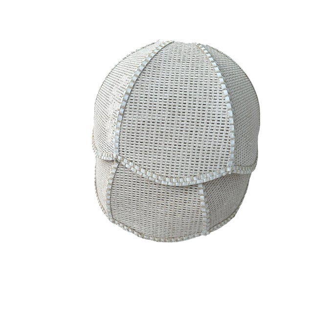 Refresh your lighting with this charming pair of vintage woven wicker lamp shades. Crafted with an elegant empire...