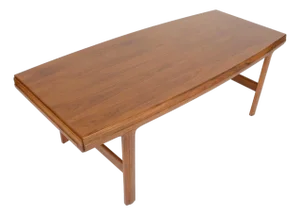 Mid 20th Century Attributed to Johannes Andersen for Trensum Walnut Coffee Table