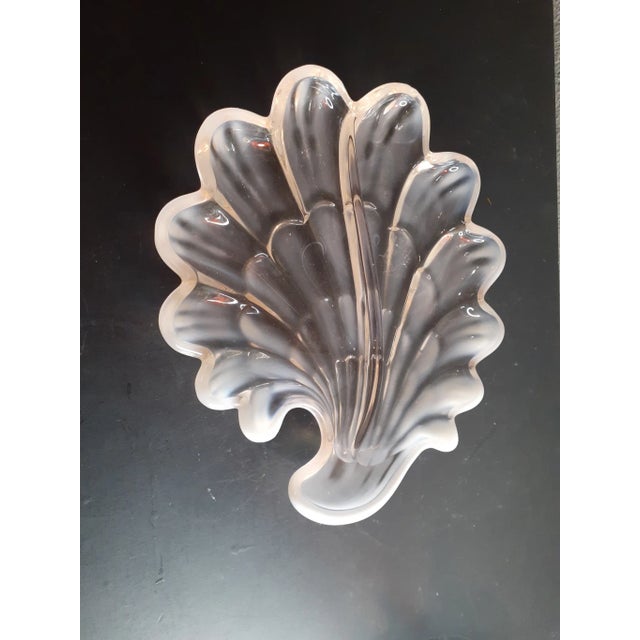 1960s Duncan Miller Sanibel Pink Opalescent Shell Scalloped Plate For Sale In Dallas - Image 6 of 8
