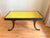 Early 1900s Citron Gold Mirror Top and Ebony Walnut Empire Coffee Table For Sale - Image 17 of 17