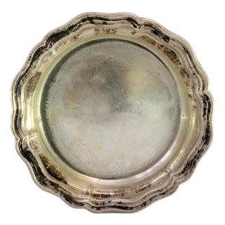 Silver Bowl with Triple Frieze For Sale