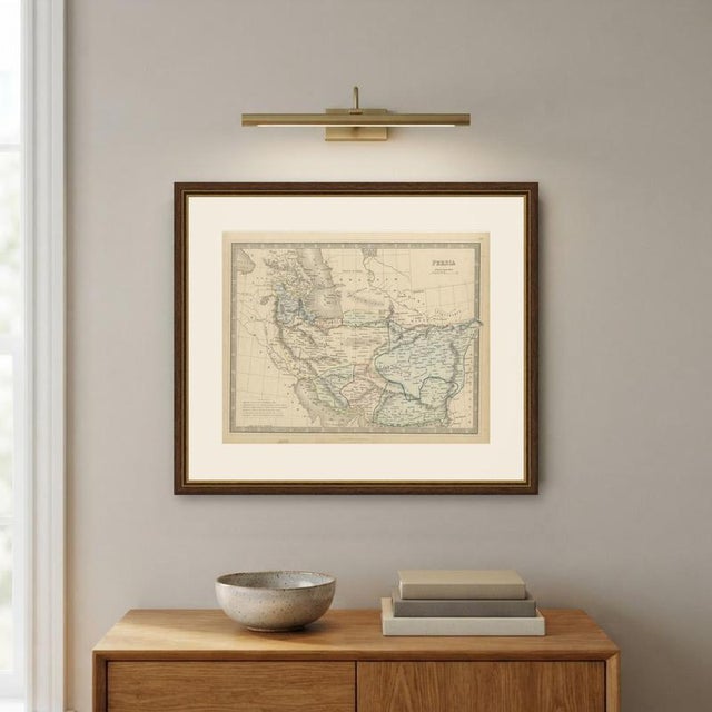 Antique Map of Middle East and Afghanistan with Statistics by Philip, 1856 For Sale - Image 10 of 12