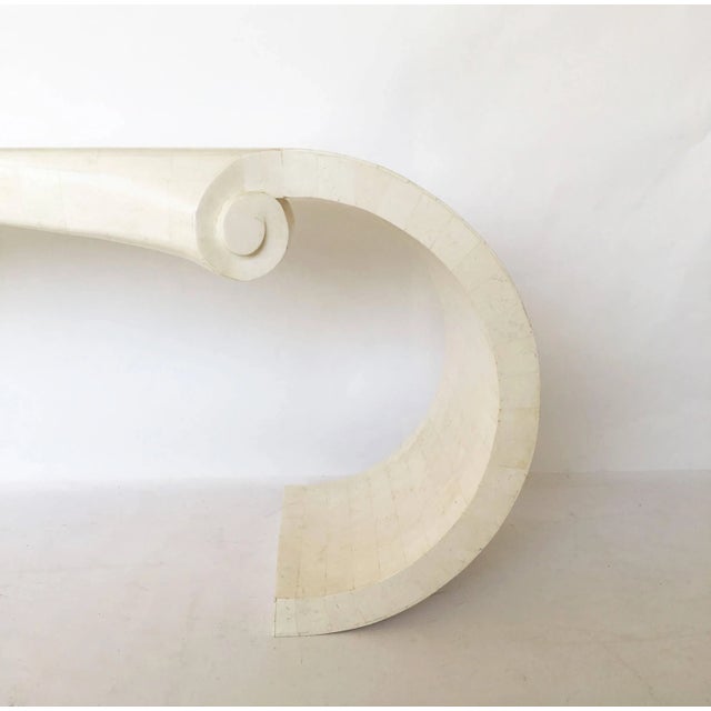 Maitland - Smith Maitland-Smith Tessellated Fossil Stone Console For Sale - Image 4 of 6