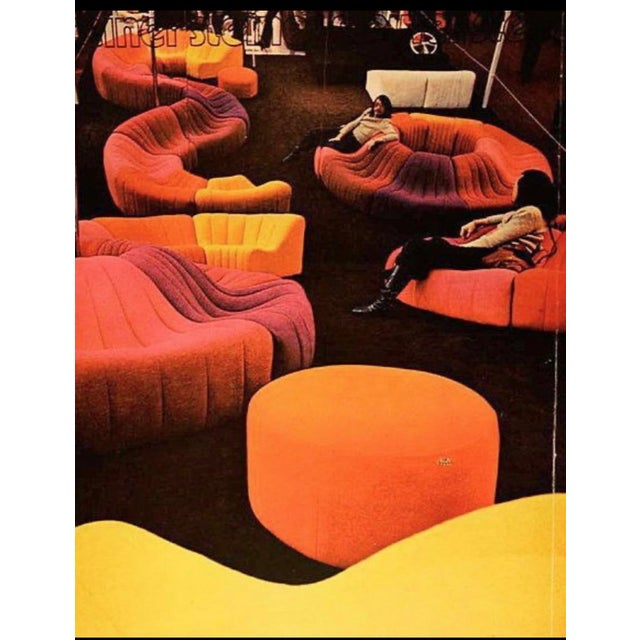 "Chromatic" Sectional Sofa by Kwok Hoi Chan for Steiner, 1970s France/5 PCS For Sale - Image 14 of 15
