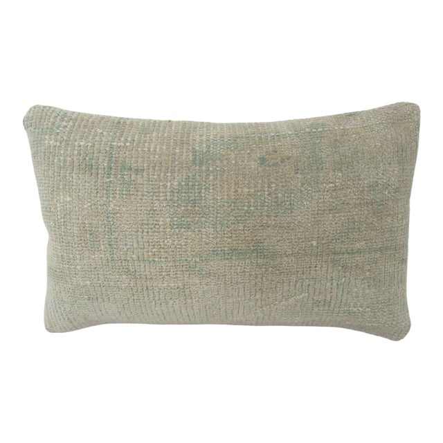Faded Turkish Wool Pillow For Sale