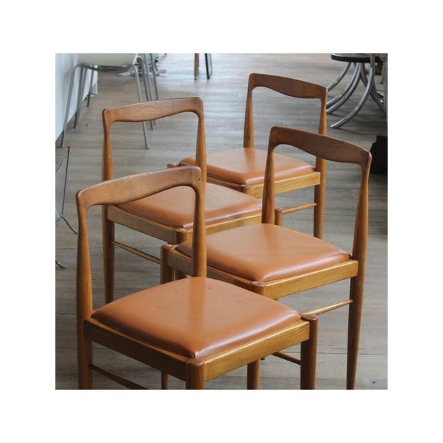 Chairs by Karel Vyčítal for Dřevotvar, 1960s, Set of 4 For Sale - Image 4 of 17