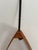 1960s Vintage Danish Modern Teak Bent Wood Teardrop Hanging Shelf For Sale - Image 5 of 9