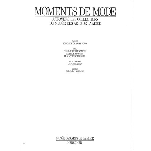 FERNANDEZ, Dominique, MAURIES, Patrick, and NOURISSIER, Francois [textes] [183] pp. Editions Herscher, Paris 1986 12 5/8"...