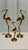 Chelsea House Inc 1970s Palm Beach Regency Solid Brass "Longevity" Crane Trio - Set of 3 For Sale - Image 4 of 10