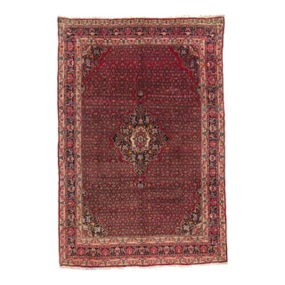 Early 20th Century Antique Persian Bijar Rug, 07'05 X 11'00 For Sale