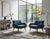 Pair of Italian Mid-Century Modern Sculptural Lounge Chairs, in the Style of Gio Ponti, Circa 1950s For Sale - Image 4 of 9