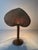 Italian Bamboo, Cane and Rattan Table Lamp with Fan-Shaped Shade in the style of Ingo Maurer, 1960s For Sale - Image 13 of 18