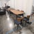 Mid-Century Modern Scandinavian Designs Lanson 7-Piece Dining Set, Solid Poplar Table and 6 Chairs, Light Walnut For Sale - Image 3 of 10