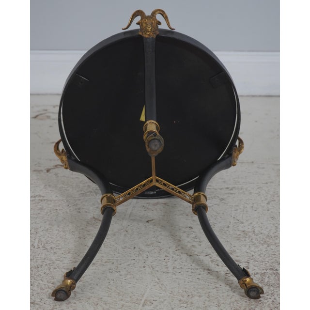 Labarge Regency Style Rams Head Round Occasional Table For Sale - Image 12 of 13
