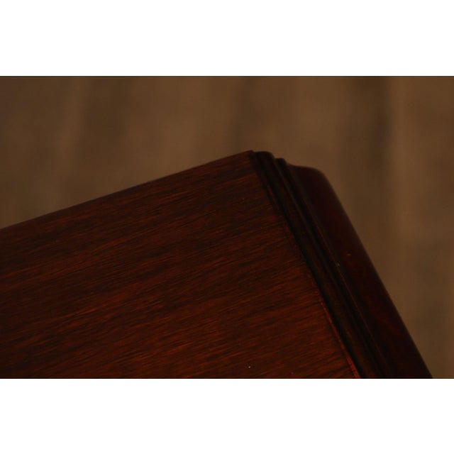 Wood Henkel Harris Mahogany Long Dresser For Sale - Image 7 of 18