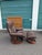 Super comfortable, Norwegian made vintage MCM style Ekornes Stressless recliner and ottoman pair. Thick dark brown...