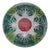 Hand-Painted Jingdezhen Porcelain Plate – Bok Choy Longevity Medallion (10″) For Sale