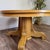 Vintage Tiger Oak Round Pedestal Dining Table For Sale - Image 13 of 15