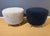 2000 - 2009 Pair of French Wool Boucle Pouf Dining Stools For Sale - Image 5 of 18