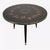Glass and Wood Tripod Cocktail Table, 1950s For Sale - Image 9 of 9