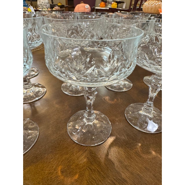 The Vintage fine Champagne/Tall Sherbet Antoinette by Schott-Zwiesel is a German crystal glass featuring a classic wheel-...