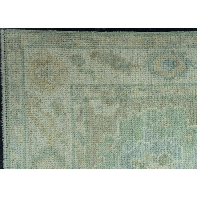 Early 21st Century Turkish Oushak Rug 2'2" x 10'3" #19275 For Sale - Image 5 of 8