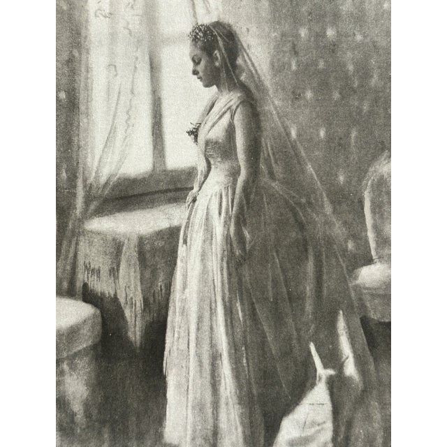 Bride by Anders Zorn. Original Published Lithograph 1928. Sweden For Sale - Image 11 of 12