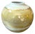 Bunny Williams Home Vintage Signed Studio Porcelain Globe Vase With Iridescent Mother-of-Pearl Luster & Raised Gilt Art Nouveau Decoration in the Style of Loetz For Sale - Image 4 of 6
